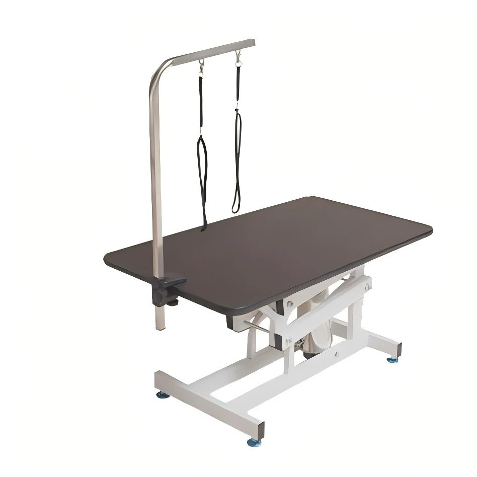 Хидравлично повдигаща се сгъната ветеринарна маса за подстригване на домашни любимци за кучета